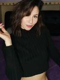 Mary splendida bruna nostrana