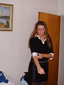 La rossa in latex