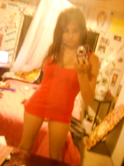 Selfie di una 18enne fighissima