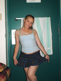 Troietta norvegese esibizionista