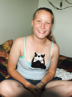 Troietta norvegese esibizionista