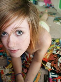 Foto di una teen esibizionista