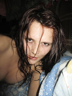 Autoscatti di una troietta rumena