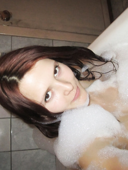 Autoscatti di una troietta rumena