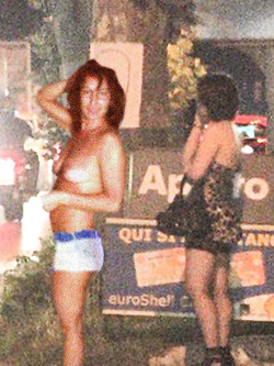 Adriana whore in the street