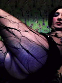 Io in lingerie