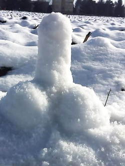 Cazzi di neve