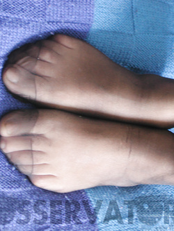 I piedi dell'osservarice: per veri intenditori e feticisti