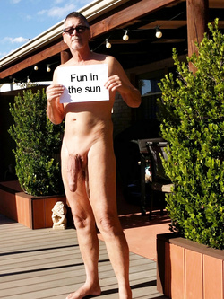 True nudist flashing