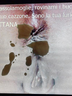 Salerno63, La vecchia puttana vuole ancora sborra