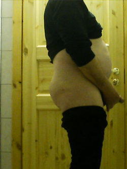 Giocando nel bagno