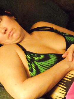 Angela, Naked at a Party