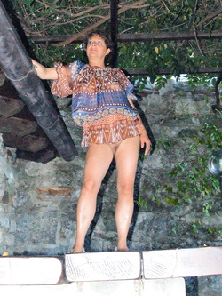 in giardino