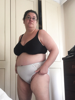 BBW Wife Sal Takes Her Panties Off For You