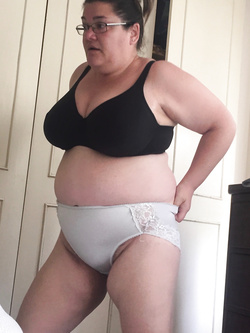BBW Wife Sal Takes Her Panties Off For You