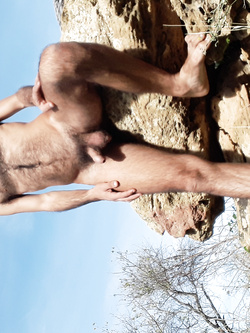 naked outdoors