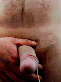 Mostro il mio pene in diverse situazioni.