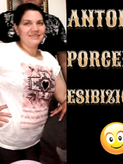 antonella - esibizionista da milano