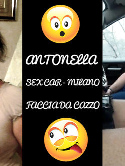 antonella - esibizionista da milano