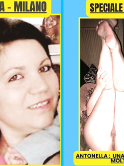 antonella - esibizionista da milano