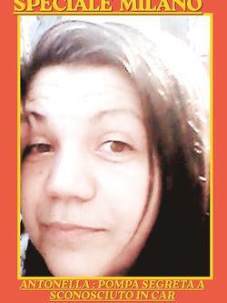 antonella - esibizionista da milano