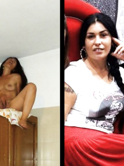 gina - zingara porca e esibizionista da bo