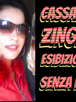 gina - zingara porca e esibizionista da bo