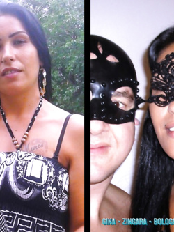 gina - zingara porca e esibizionista da bo