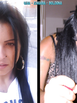 gina - zingara porca e esibizionista da bo