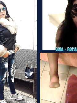 gina - zingara porca e esibizionista da bo
