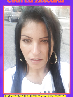 gina - zingara porca e esibizionista da bo