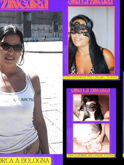 gina - zingara porca e esibizionista da bo