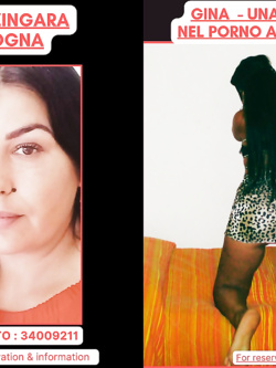 gina - zingara porca e esibizionista da bo