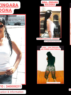 gina - zingara porca e esibizionista da bo