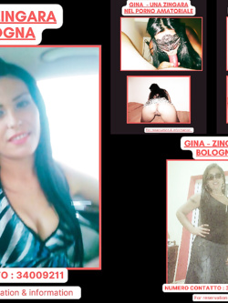 gina - zingara porca e esibizionista da bo