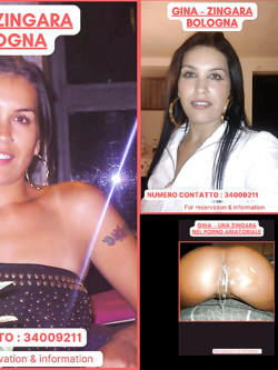 gina - zingara porca e esibizionista da bo