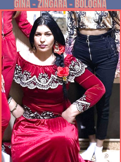 gina - zingara porca e esibizionista da bo