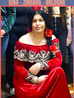 gina - zingara porca e esibizionista da bo