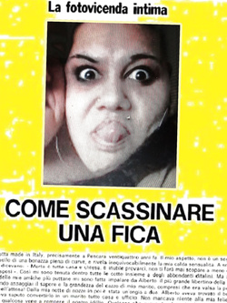 cristy - vaccona esibizionista da bo