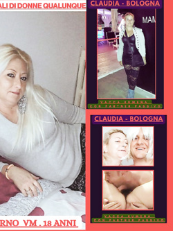 claudia - porcona matura di bologna