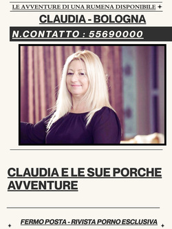 claudia - porcona matura di bologna