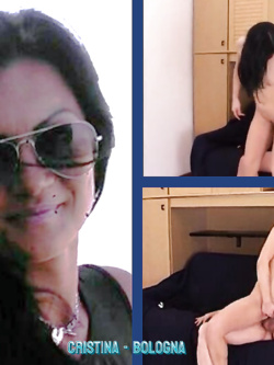 cristina - bella esibizionista di bo