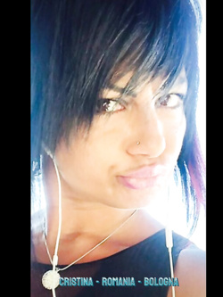 CRISTINA - ROMANIA - BOLOGNA - STUPENDA ESIBIZIONISTA