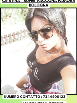 CRISTINA - ROMANIA - BOLOGNA - STUPENDA ESIBIZIONISTA