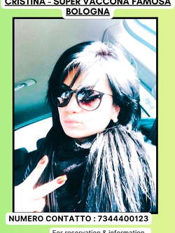 CRISTINA - ROMANIA - BOLOGNA - STUPENDA ESIBIZIONISTA