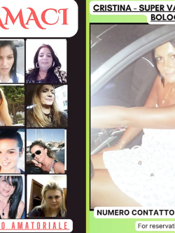 CRISTINA - ROMANIA - BOLOGNA - STUPENDA ESIBIZIONISTA