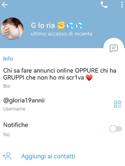 Gloria19annii telegr@m