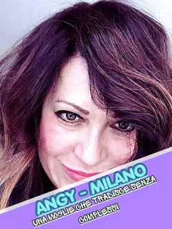 angy - esibizionista matura di milano