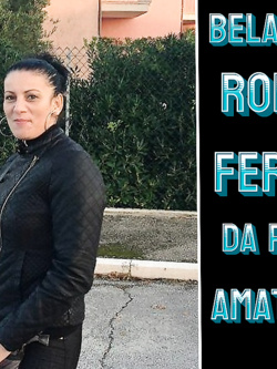 bela mirela - esibizionista porca di ferrara