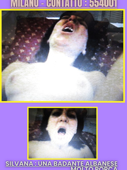 SILVANA  BADANTE ESIBIZIONISTA